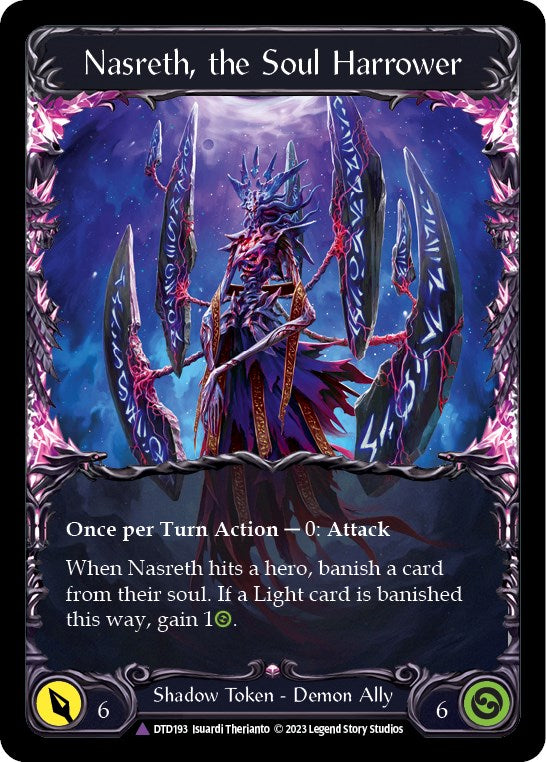 Nasreth, the Soul Harrower (Marvel) [DTD193-CF] [Dusk till Dawn] Cold Foil