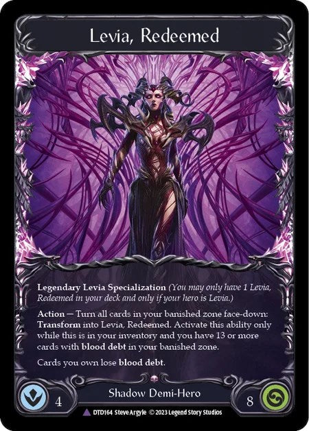 Levia, Redeemed // Blasmophet, Levia Consumed (Marvel) [DTD164] [Dusk till Dawn] Cold Foil