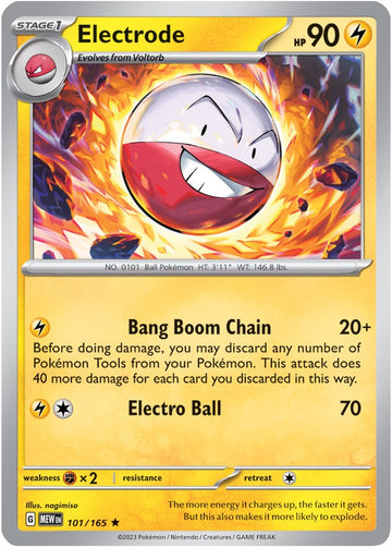 Electrode (101/165) [Scarlet & Violet:  151] Holofoil