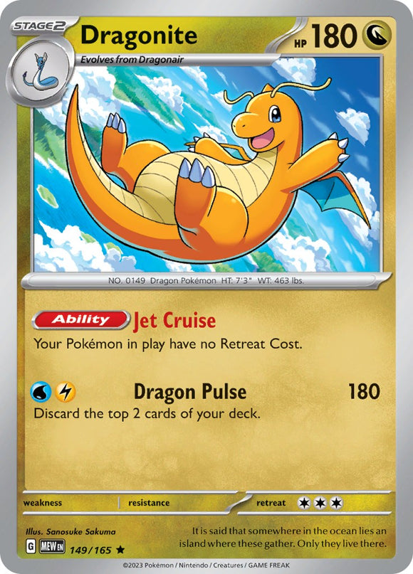 Dragonite (149/165) [Scarlet & Violet:  151] Holofoil