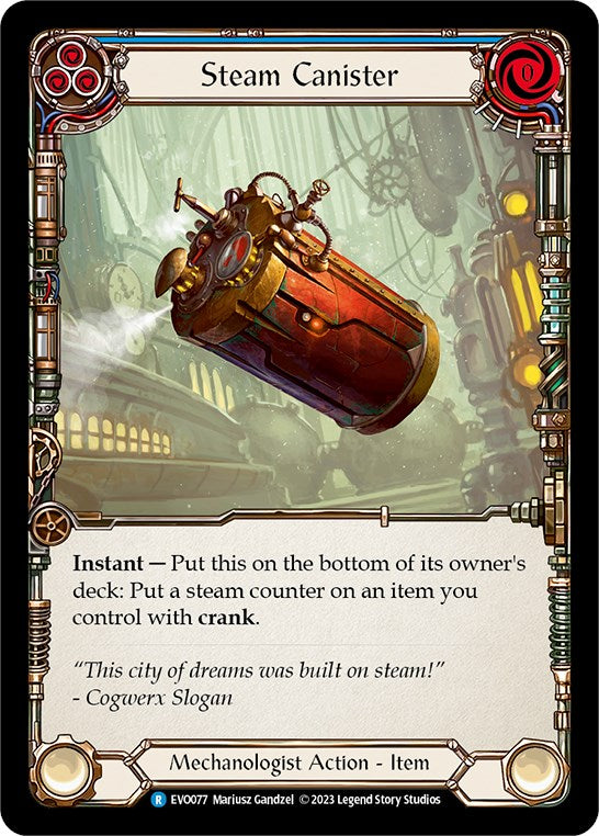 Steam Canister [EVO077] [Bright Lights]