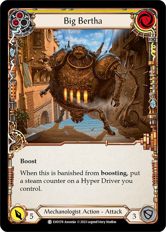 Big Bertha (Yellow) [EVO178] [Bright Lights] Rainbow Foil