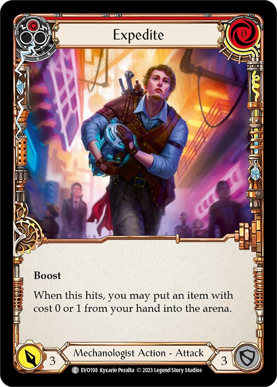 Expedite (Red) [EVO198] [Bright Lights]