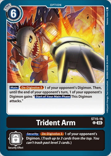 Trident Arm [ST15-16] [Starter Deck 15: Dragon of Courage] Normal