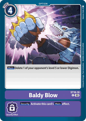 Baldy Blow [ST16-16] [Starter Deck 16: Wolf of Friendship] Normal
