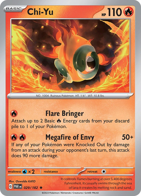 Chi-Yu (029/182) - [Scarlet & Violet: Paradox Rift] Reverse Holofoil