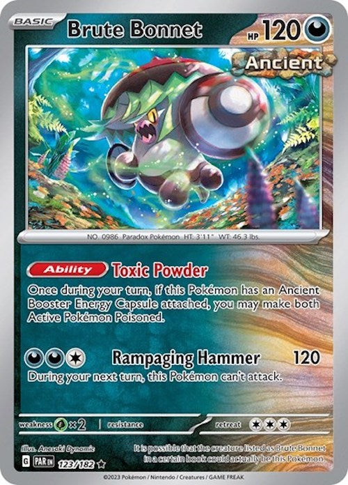 Brute Bonnet - 123/182 (Cosmos Holo) [123/182] [Scarlet & Violet Promo Cards] Holofoil