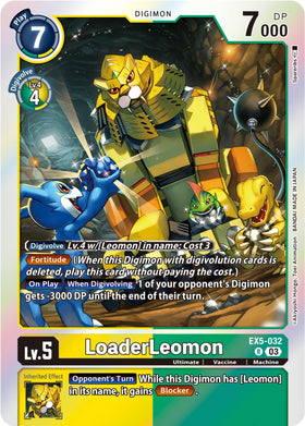LoaderLeomon [EX5-032] [Animal Colosseum] Foil