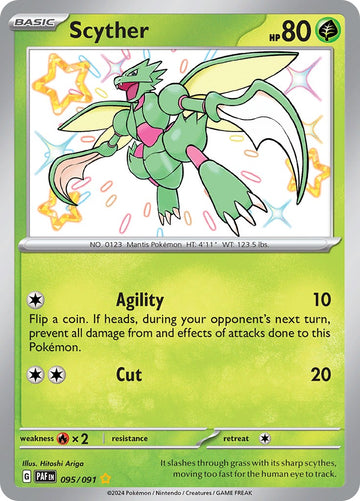 Scyther [095/091] - (Paldean Fates) Holofoil
