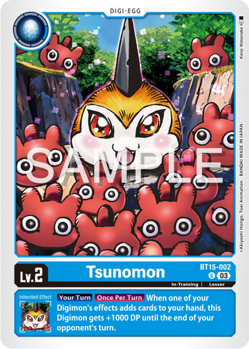 Tsunomon [BT15-002] [Exceed Apocalypse] Normal