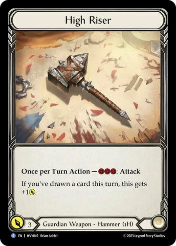 High Riser [HVY049] [Heavy Hitters] Cold Foil