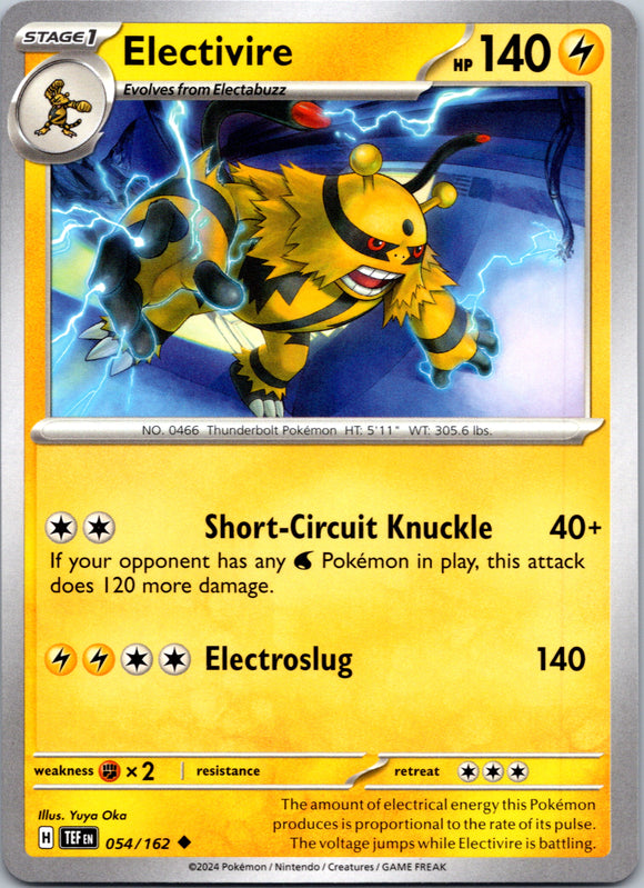 Electivire [054/162] - (Temporal Forces)