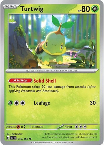 Turtwig [010/162] - (Temporal Forces) Reverse Holofoil