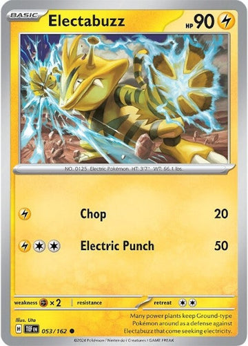 Electabuzz [053/162] - (Temporal Forces) Reverse Holofoil