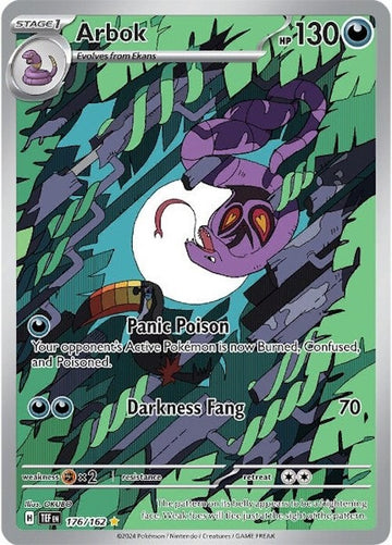 Arbok [176/162] - (Temporal Forces) Holofoil