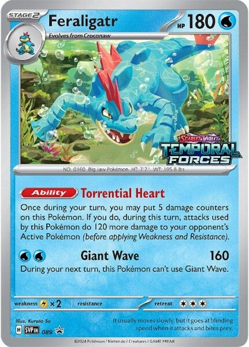 Feraligatr - 089 (Prerelease) [089] [Scarlet & Violet Promo Cards] Holofoil