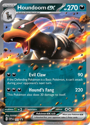 Houndoom ex - 103 [103] [Scarlet & Violet Promo Cards] Holofoil