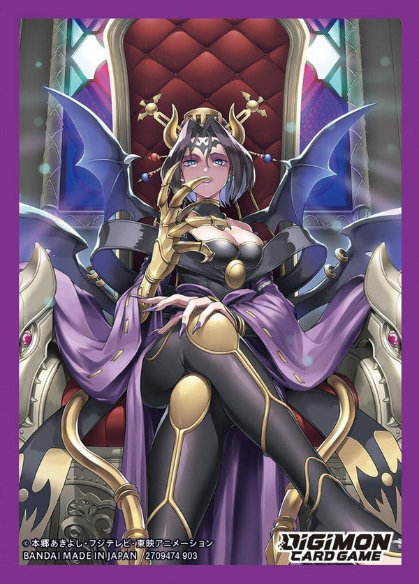 Digimon TCG: Lilithmon Card Sleeves 2024 (60 Sleeves)