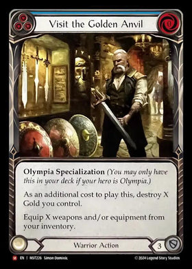 Visit the Golden Anvil [MST226] [Part the Mistveil] Rainbow Foil