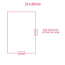 Special Sized Board Game Sleeves (50ct) for 54mm x 80mm Cards-2