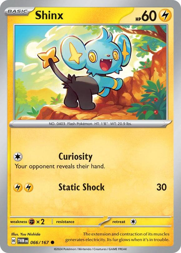 Shinx [066/167] - (Twilight Masquerade) Reverse Holofoil