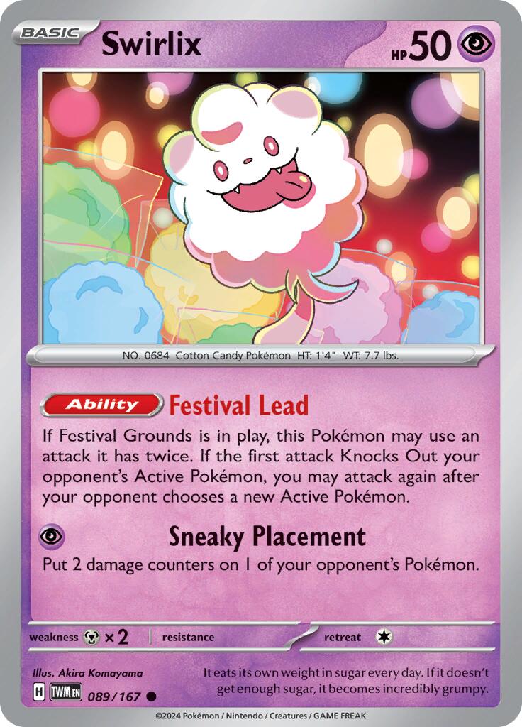 Swirlix [89/167] - (Twilight Masquerade) Reverse Holofoil