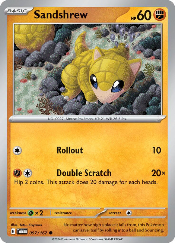 Sandshrew [097/167] - (Twilight Masquerade)