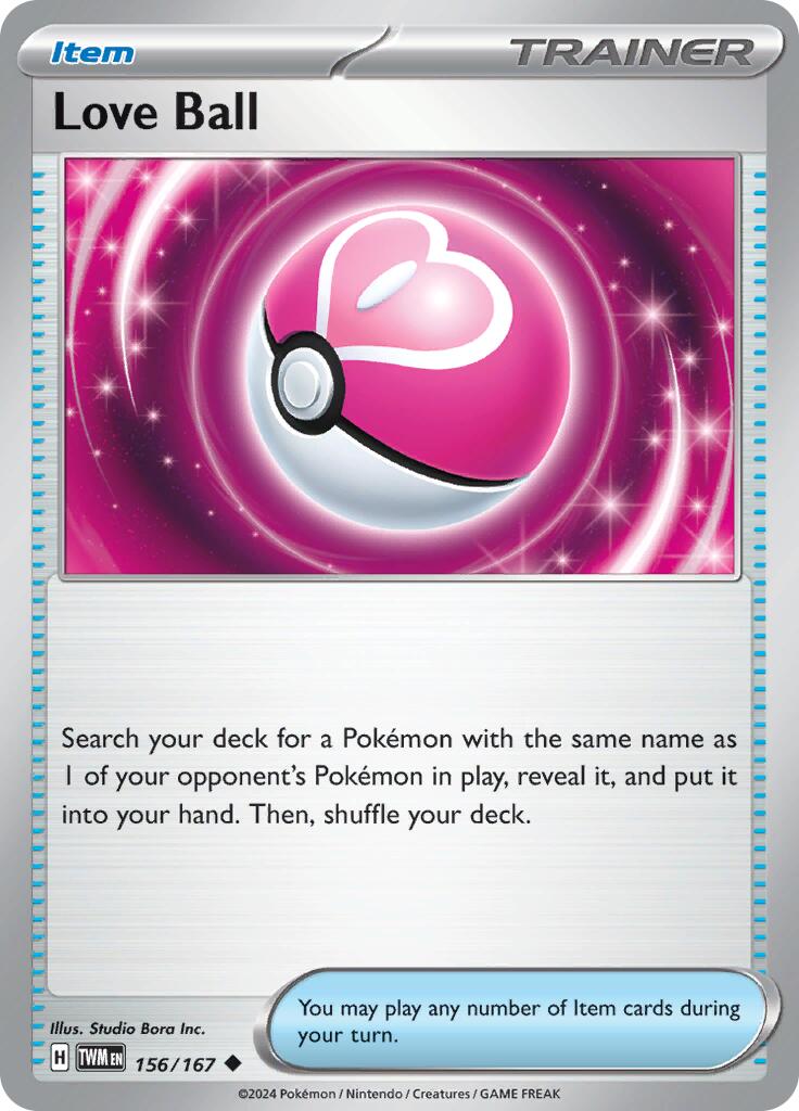 Love Ball [156/167] - (Twilight Masquerade) Reverse Holofoil