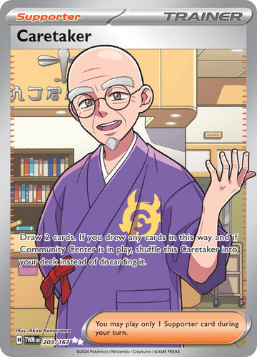 Caretaker [203/167] - (Twilight Masquerade) Holofoil