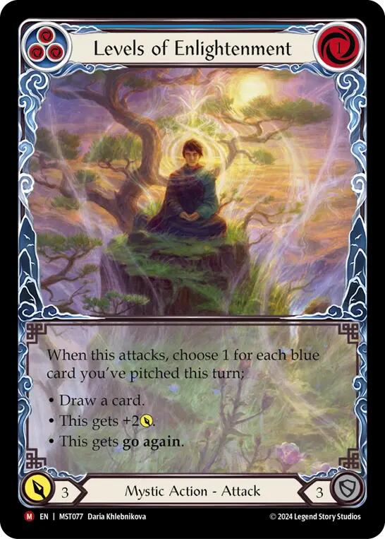 Levels of Enlightenment (Extended Art) [MST077] (Part the Mistveil) Rainbow Foil