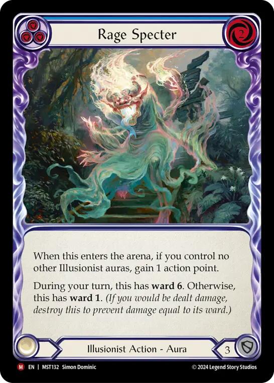 Rage Specter [MST132] (Part the Mistveil) Rainbow Foil