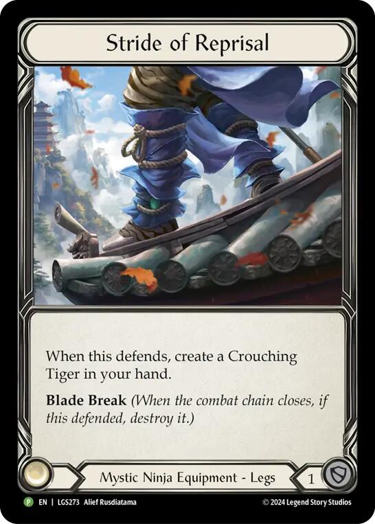Stride of Reprisal - LGS273 [LGS273] [Part the Mistveil] Rainbow Foil