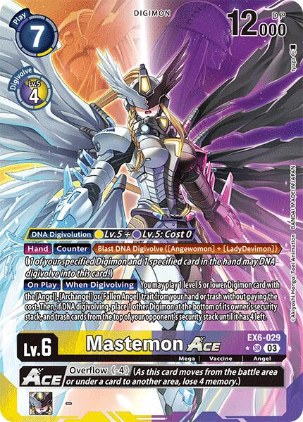 Mastemon ACE (Alternate Art) [EX6-029-SR] [Infernal Ascension] Foil