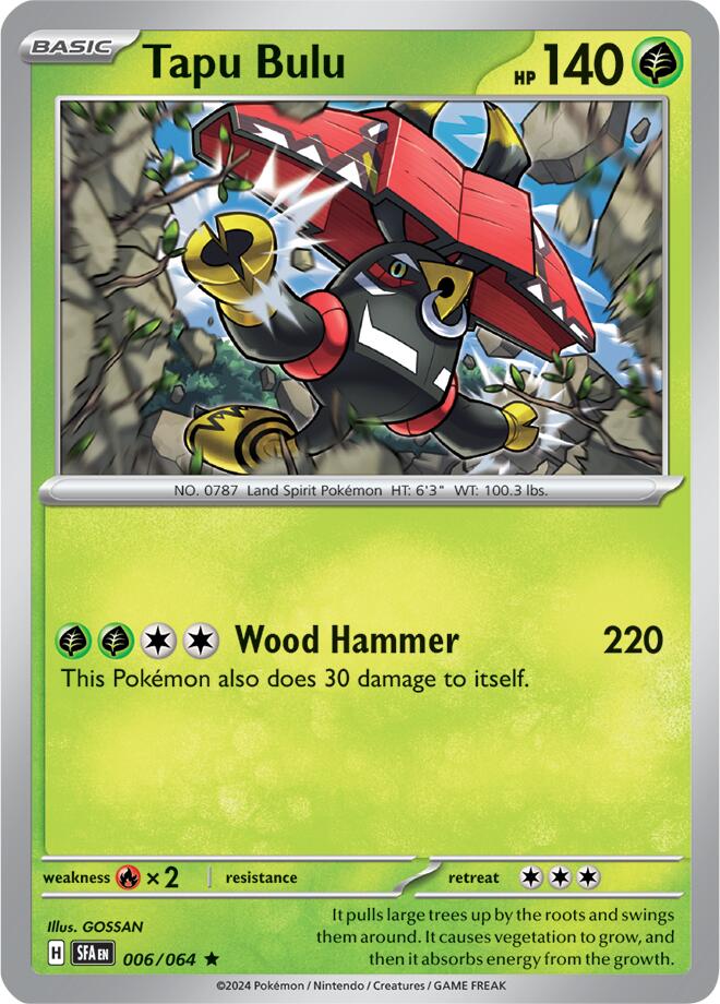 Tapu Bulu [006/064] - (Shrouded Fable) Holofoil