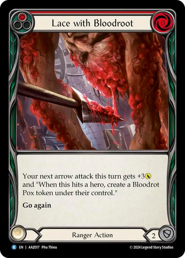 Lace with Bloodrot [AAZ017] [Armory Deck: Azalea]
