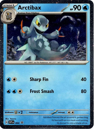Arctibax - 064 (Cosmos Holo) [064] [Scarlet & Violet Promo Cards] Holofoil