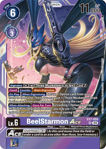 BeelStarmon ACE [EX7-059 SR] [Digimon LIBERATOR] Foil