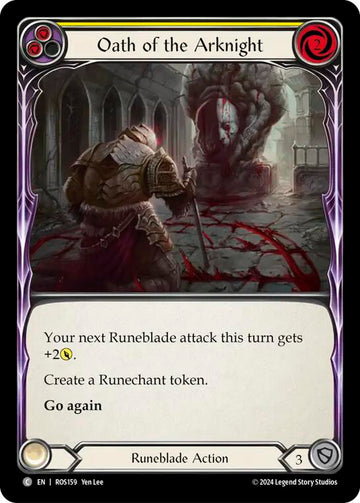 Oath of the Arknight (Yellow) [ROS159] [Rosetta]