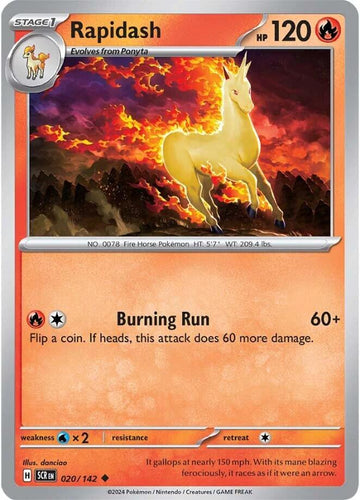 Rapidash [020/142] - (Stellar Crown)
