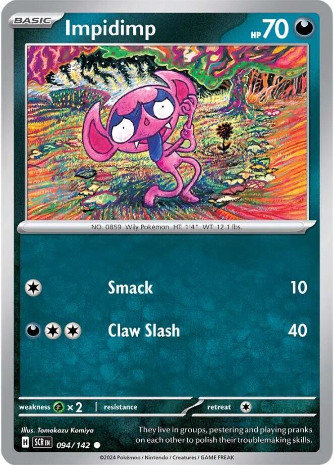 Impidimp [094/142] - (Stellar Crown) Reverse Holofoil