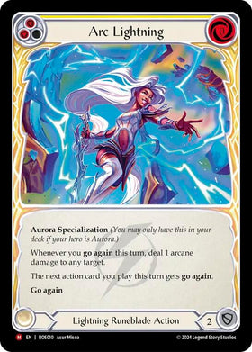 Arc Lightning [ROS010] (Rosetta) Rainbow Foil