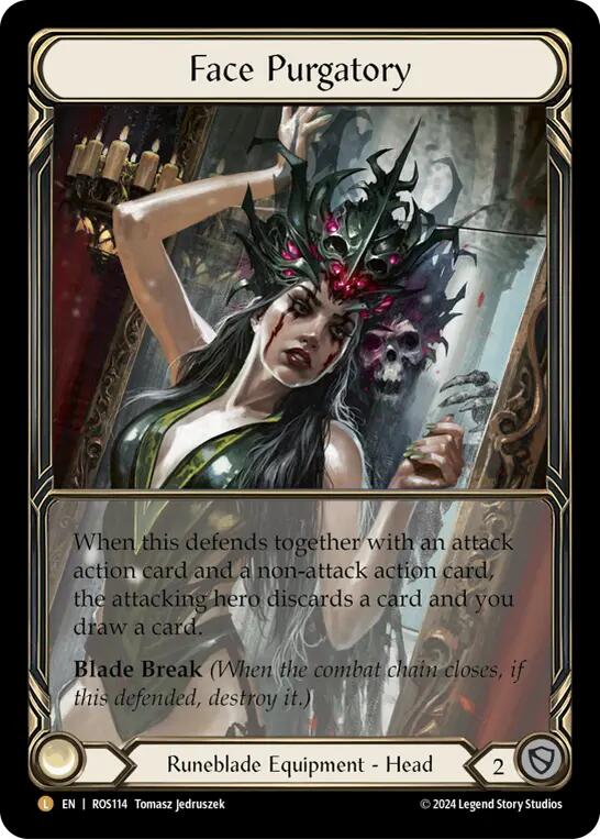 Face Purgatory (Extended Art) [ROS114] [Rosetta] Cold Foil