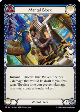 Mental Block [ROS169] [Rosetta] Rainbow Foil