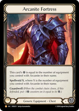 Arcanite Fortress [ROS211] (Rosetta) Rainbow Foil