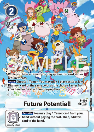 Future Potential! (25th Anniversary Digimon Adventure) [P-156 P] [Digimon Promotion Cards] Foil