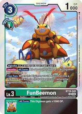 FunBeemon - BT19-045 [BT19-045 R] [Release Special Booster 2.0] Foil