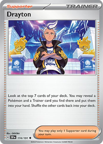 Drayton [174/191] - (Surging Sparks) Reverse Holofoil