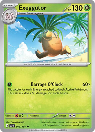 Exeggutor [003/191] - (Surging Sparks) Reverse Holofoil