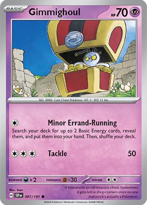 Gimmighoul [097/191] - (Surging Sparks) Reverse Holofoil