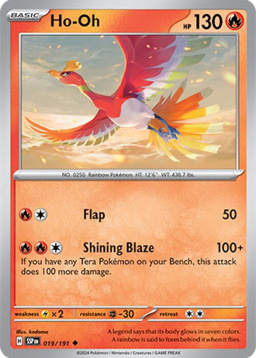 Ho-Oh [019/191] - (Surging Sparks) Reverse Holofoil